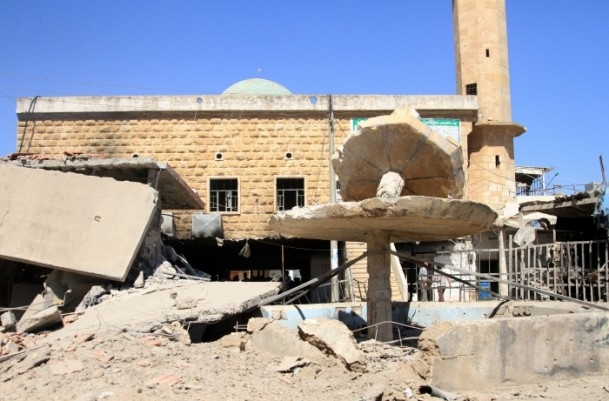 "Varil Bombası" Bu Sefer Cami Bölgesini Vurdu 11