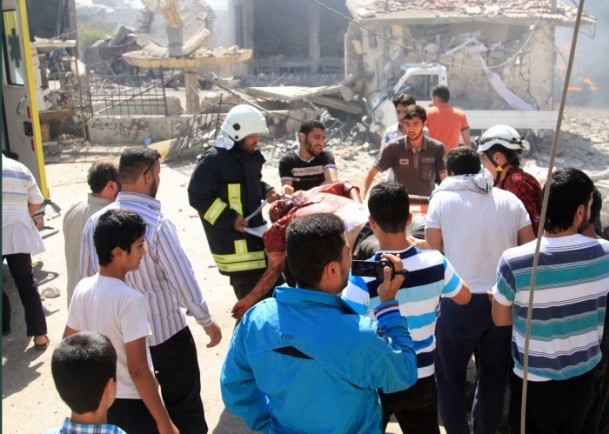 "Varil Bombası" Bu Sefer Cami Bölgesini Vurdu 8