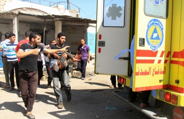 "Varil Bombası" Bu Sefer Cami Bölgesini Vurdu 9