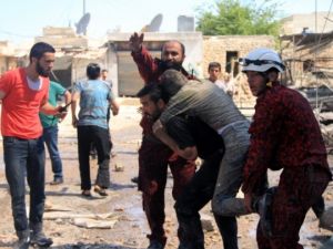 "Varil Bombası" Bu Sefer Cami Bölgesini Vurdu