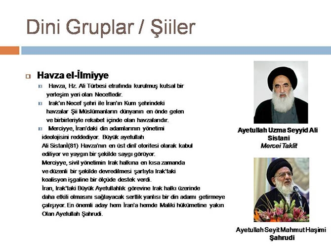 Irak'ın Dünü, Bugünü ve Yarını (Seminer Notları) 24