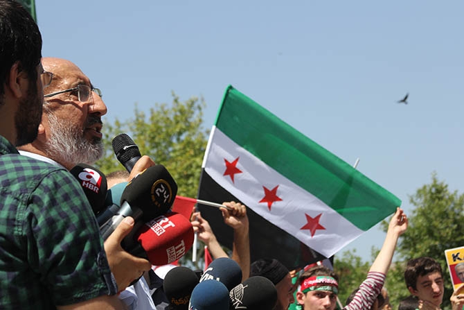 Fatih'te Binlerce Kişi İsrail'i Lanetledi 23