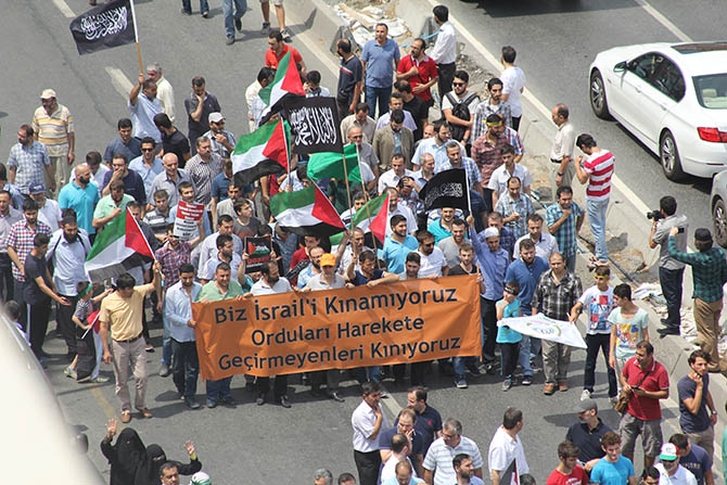 Fatih’te Binlerce Kişi Gazze Direnişini Selamladı 11