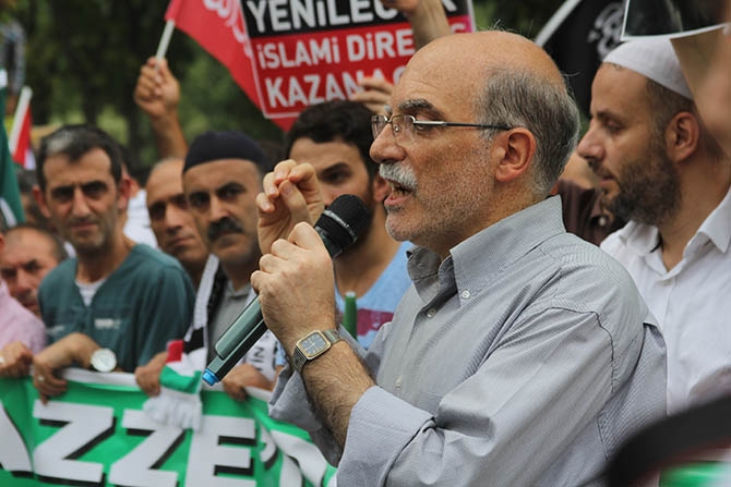 Fatih’te Binlerce Kişi Gazze Direnişini Selamladı 16