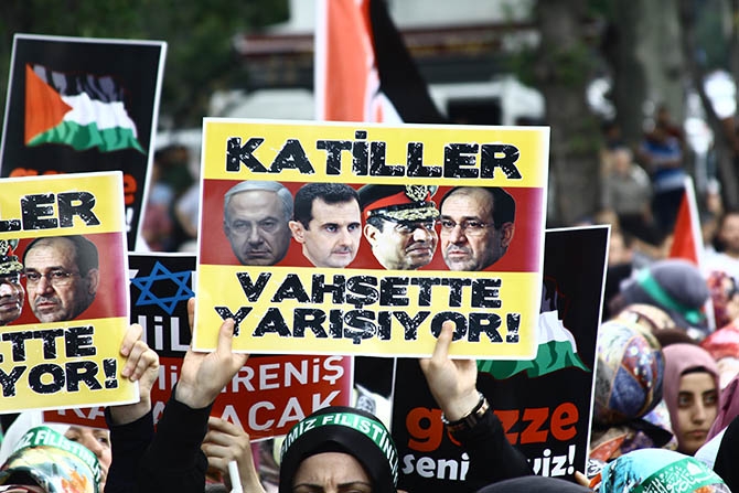 Fatih’te Binlerce Kişi Gazze Direnişini Selamladı 24