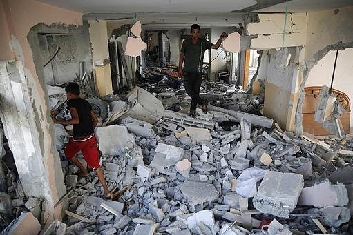 Ateşkesten Sonra Gazze Görüntüleri 3