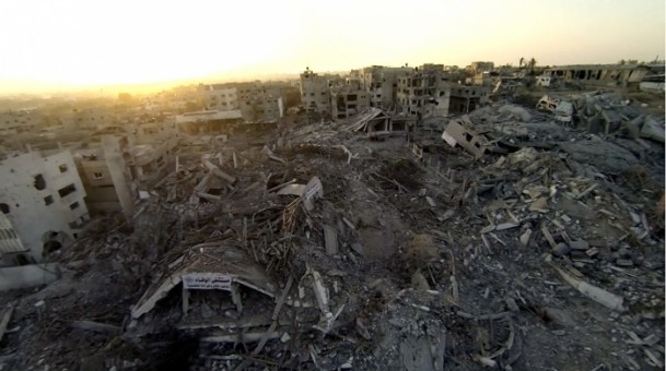 Gazze'deki Yıkım Havadan Görüntülendi 6