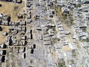 Gazze'deki Yıkım Havadan Görüntülendi