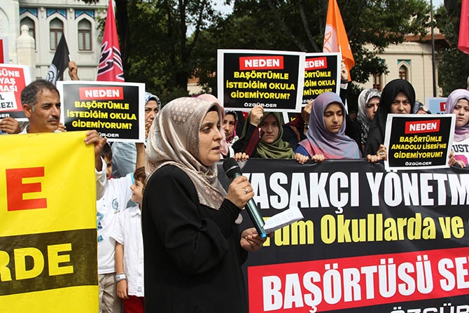 Fatih'te Başörtüsü Eylemi 10