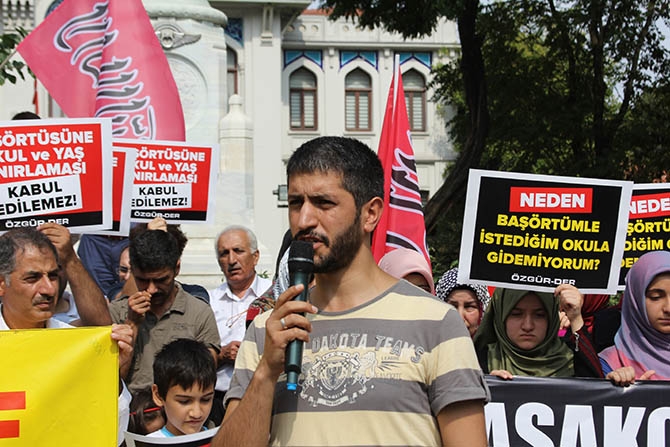 Fatih'te Başörtüsü Eylemi 12