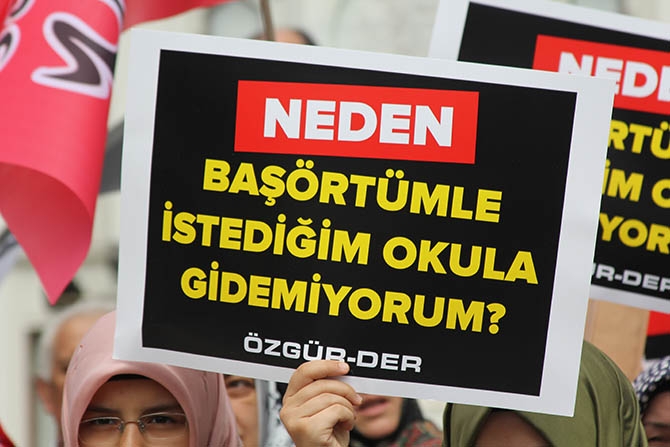 Fatih'te Başörtüsü Eylemi 8