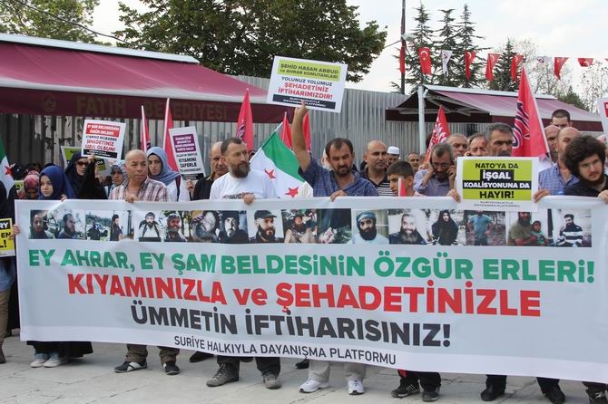 Ahrar Şehitleri İçin Fatih’te Gıyabi Cenaze Namazı 13