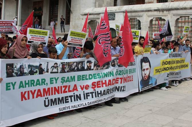 Ahrar Şehitleri İçin Fatih’te Gıyabi Cenaze Namazı 23