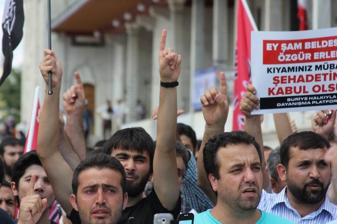 Ahrar Şehitleri İçin Fatih’te Gıyabi Cenaze Namazı 25