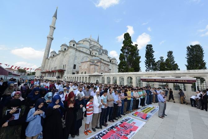 Ahrar Şehitleri İçin Fatih’te Gıyabi Cenaze Namazı 28