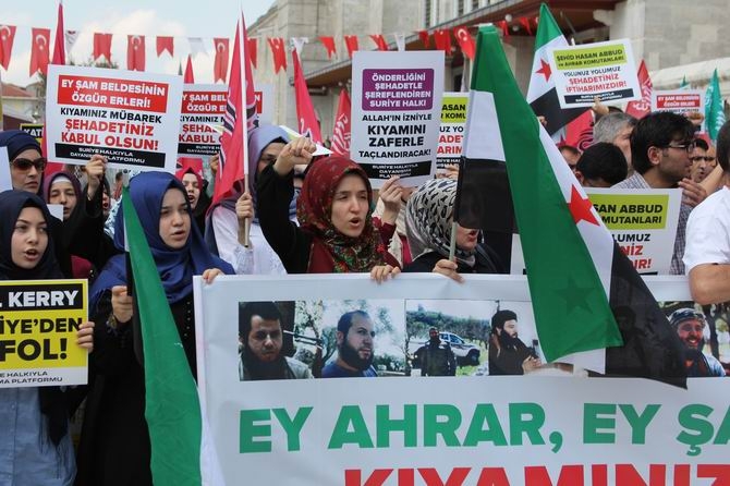 Ahrar Şehitleri İçin Fatih’te Gıyabi Cenaze Namazı 7