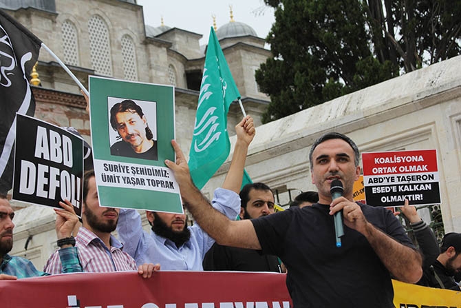 ABD Saldırıları Fatih Camii’nde Protesto Edildi 10