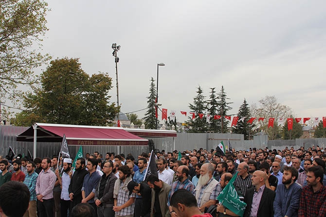 ABD Saldırıları Fatih Camii’nde Protesto Edildi 20