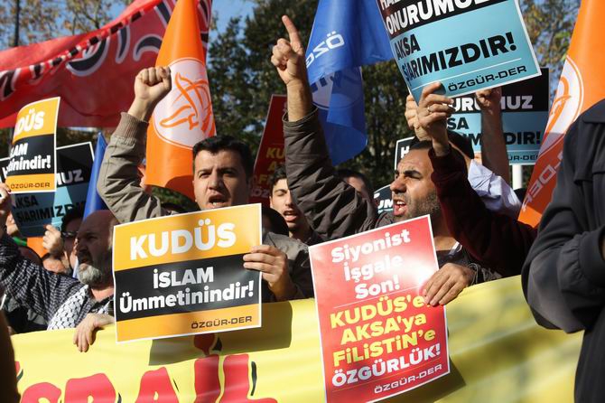 İstanbul Saraçhane'de Mescidi Aksa Eylemi 11