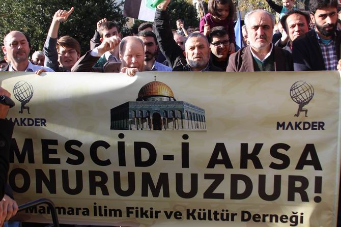 İstanbul Saraçhane'de Mescidi Aksa Eylemi 12