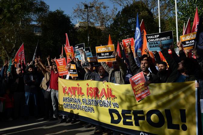 İstanbul Saraçhane'de Mescidi Aksa Eylemi 17