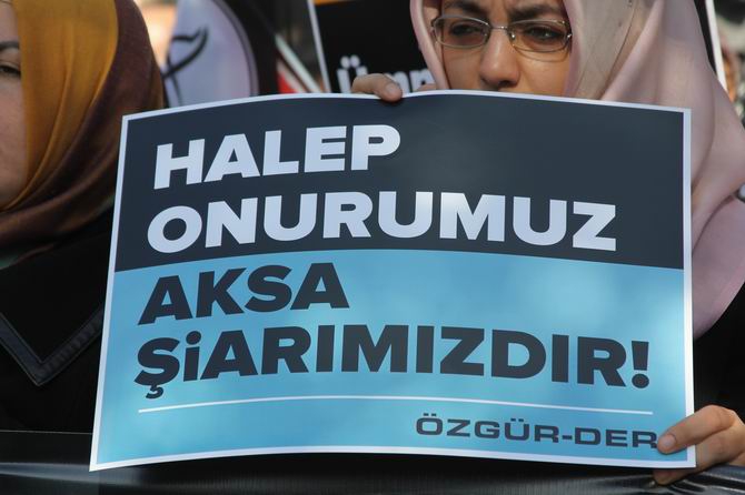 İstanbul Saraçhane'de Mescidi Aksa Eylemi 3