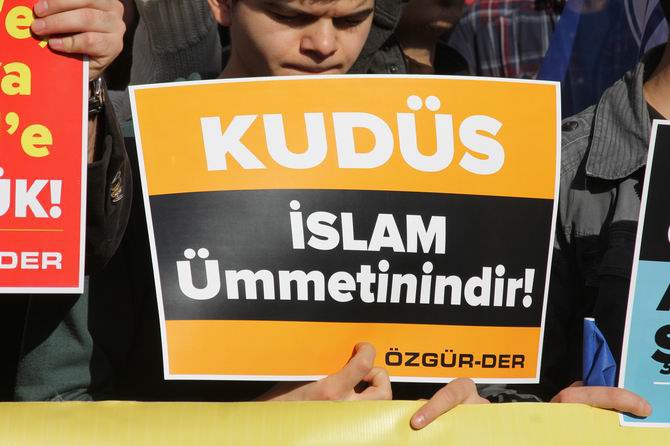 İstanbul Saraçhane'de Mescidi Aksa Eylemi 4