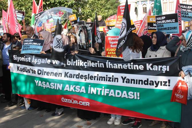 İstanbul Saraçhane'de Mescidi Aksa Eylemi 6