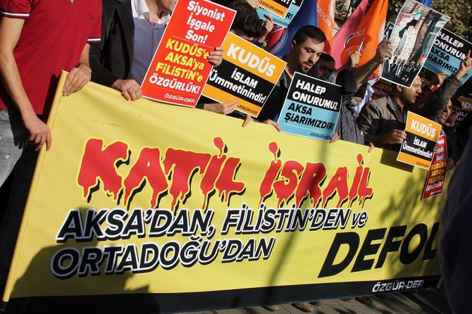 İstanbul Saraçhane'de Mescidi Aksa Eylemi 7