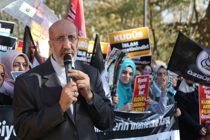 İstanbul Saraçhane'de Mescidi Aksa Eylemi 8