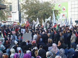 Bursa’da Siyonist İşgalciler Tel’in Edildi