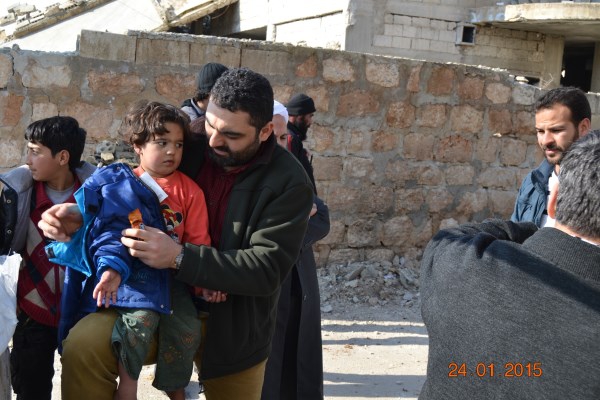 Amasya'dan Yola Çıkan 5 Tır Yardım Suriye'ye Ulaştı 12
