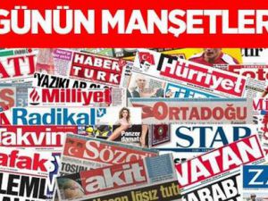 Gazete Manşetleri - 10 Mart Salı 2015