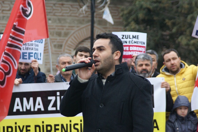 Bursa’da Suriye İntifadası Selamlandı 11