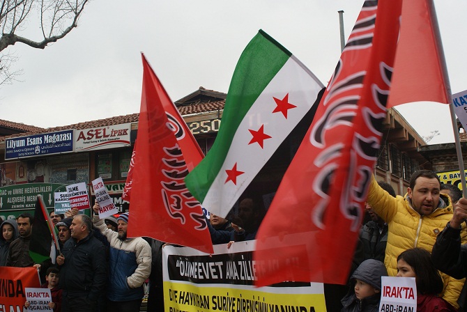 Bursa’da Suriye İntifadası Selamlandı 12