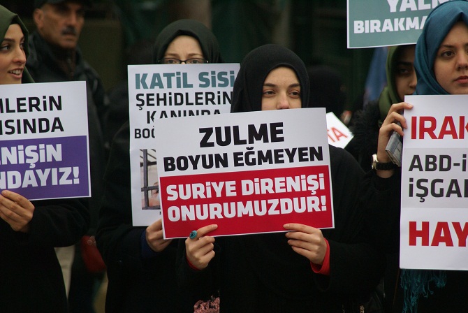 Bursa’da Suriye İntifadası Selamlandı 4