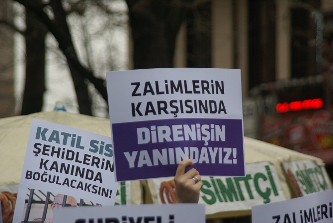 Bursa’da Suriye İntifadası Selamlandı 8