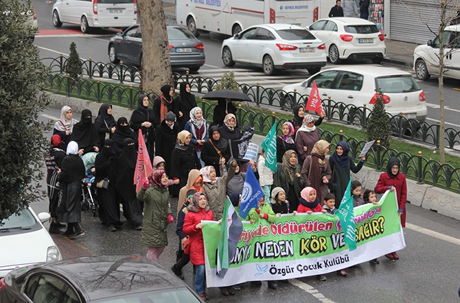 İstanbul’da Suriye İntifadasını Selamlama Yürüyüşü 16