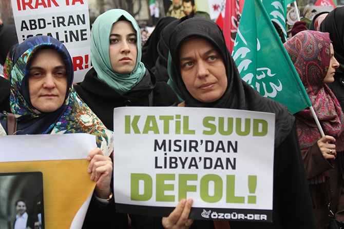 İstanbul’da Suriye İntifadasını Selamlama Yürüyüşü 32