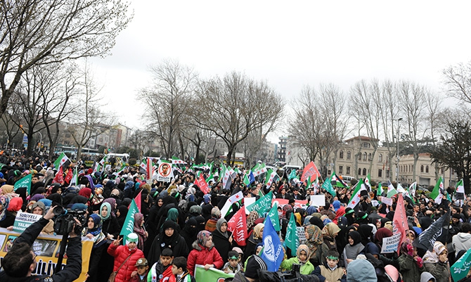 İstanbul’da Suriye İntifadasını Selamlama Yürüyüşü 7