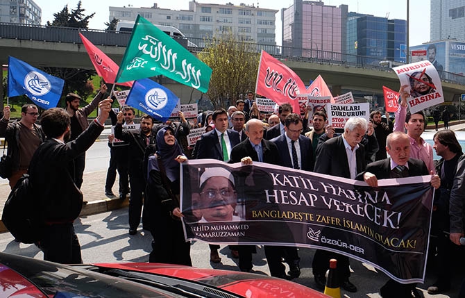 Kamaruzzaman’ın İdamı İstanbul’da Protesto Edildi 10