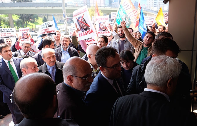 Kamaruzzaman’ın İdamı İstanbul’da Protesto Edildi 12