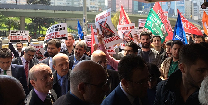 Kamaruzzaman’ın İdamı İstanbul’da Protesto Edildi 14