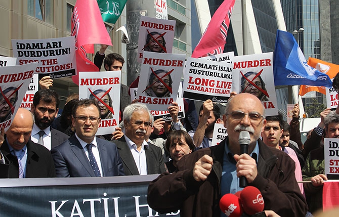 Kamaruzzaman’ın İdamı İstanbul’da Protesto Edildi 7