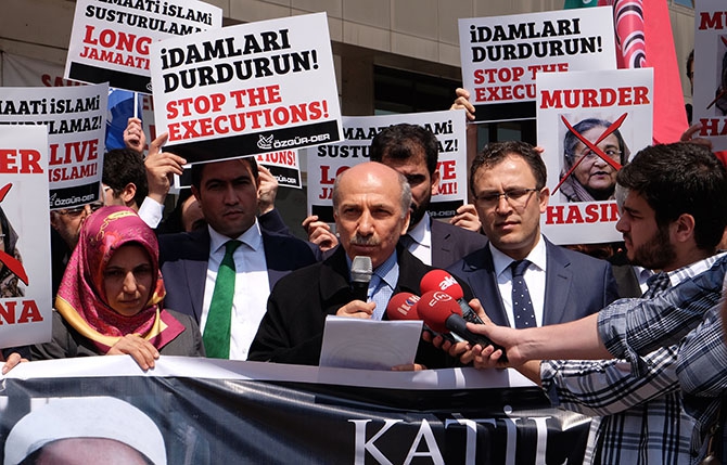 Kamaruzzaman’ın İdamı İstanbul’da Protesto Edildi 8
