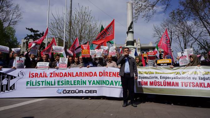 Saraçhane’de Müslüman Esirlerle Dayanışma Eylemi 1