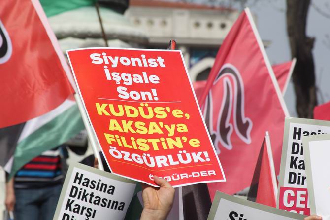 Saraçhane’de Müslüman Esirlerle Dayanışma Eylemi 11