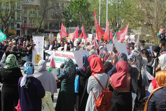 Saraçhane’de Müslüman Esirlerle Dayanışma Eylemi 15