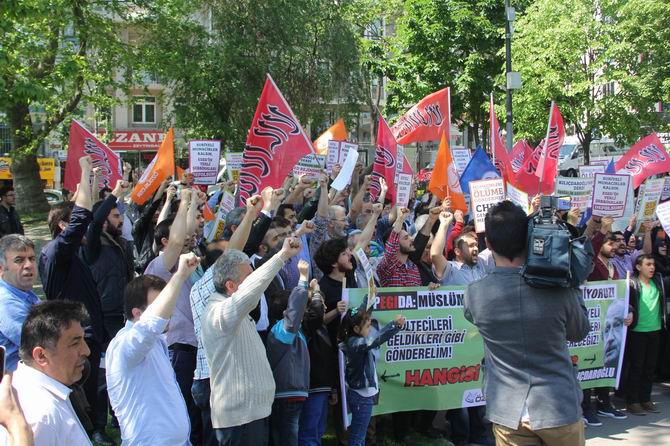 Kılıçdaroğlu’nun Muhacirlere Yönelik Irkçı Sözleri Protesto Edildi 12