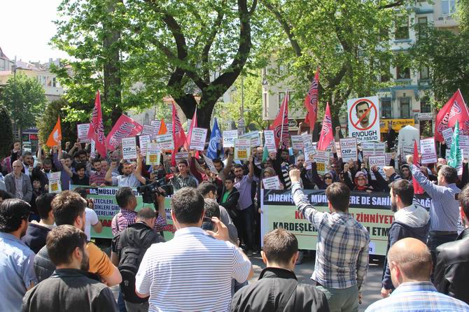 Kılıçdaroğlu’nun Muhacirlere Yönelik Irkçı Sözleri Protesto Edildi 14